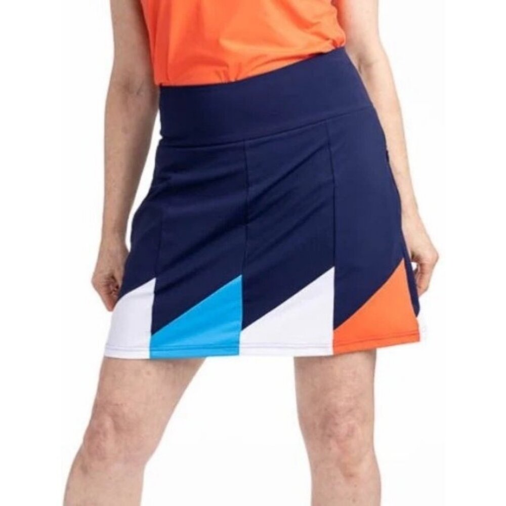 Kinona navy blue golf skort, size XS, perfect for pickleball. new with tag - Picture 1 of 6